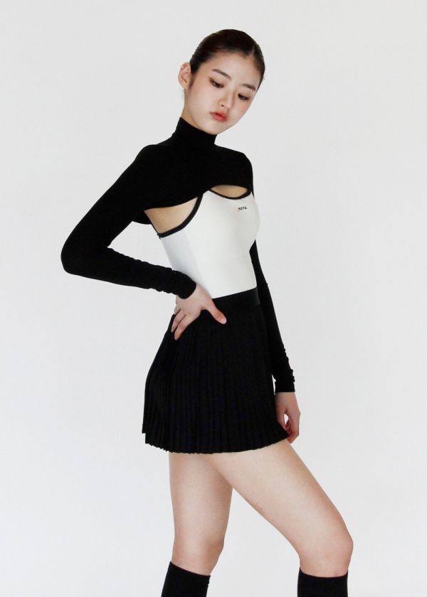 韓國POTA - 3 skirt舞裙 (Black) 