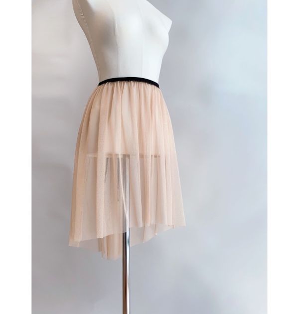 韓國BBP Roject - Edge Lace中長版舞裙 (四色) 