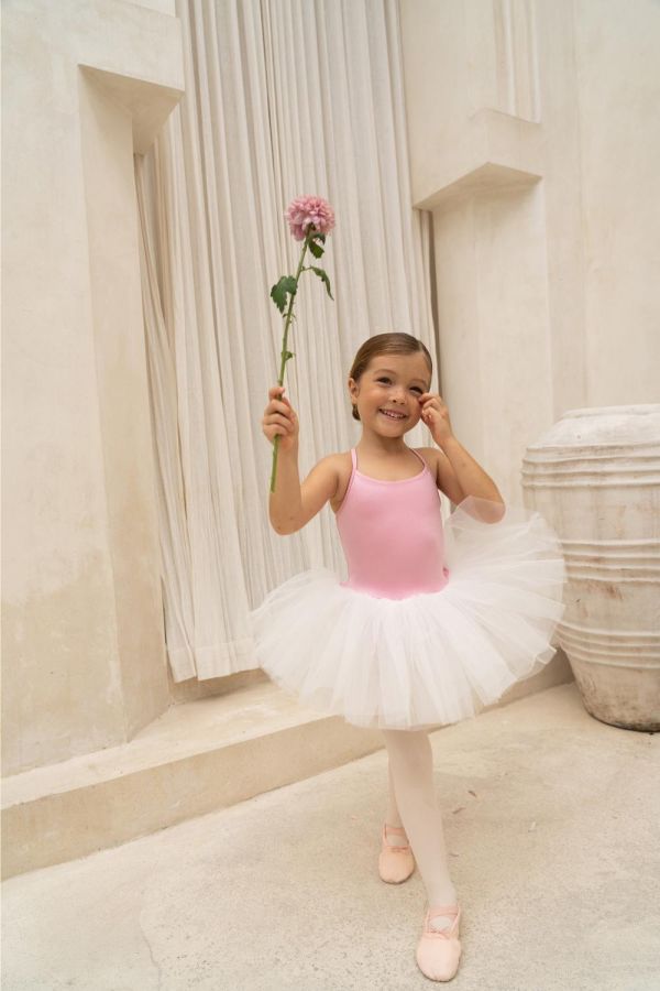 韓國 -  Snap First澎澎裙連身兒童舞衣 (Pink) 