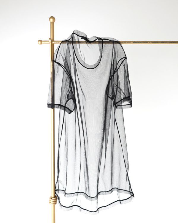 韓國LEVDANCE - Syphide Tulle黑罩衫 