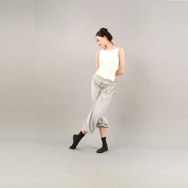 韓國LEVDANCE - Laura排汗長褲 (LIGHT GREY) 로라 웜업 팬츠 