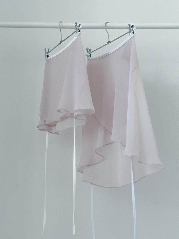 韓國Bonanza - Ash Pink雪紗舞裙 (애쉬핑크) 