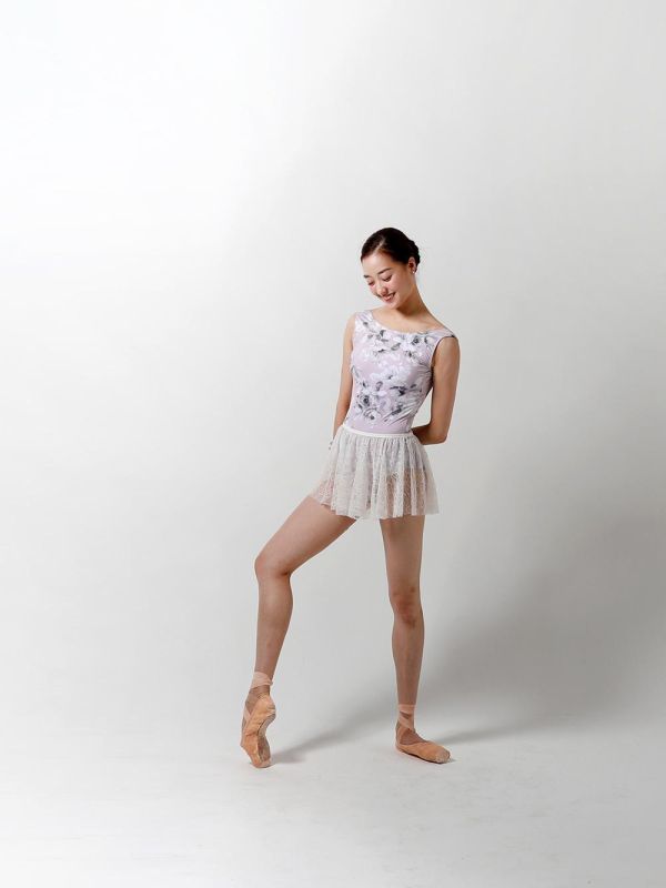 韓國LEVDANCE - Cosette Full Circle 360度舞裙 (White) 