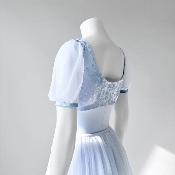 韓國yoora - Lunar短袖舞衣 (Blue Moon) 