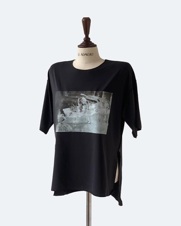 韓國Le Adagio - 機能型芭蕾T-shirt (兩色) 