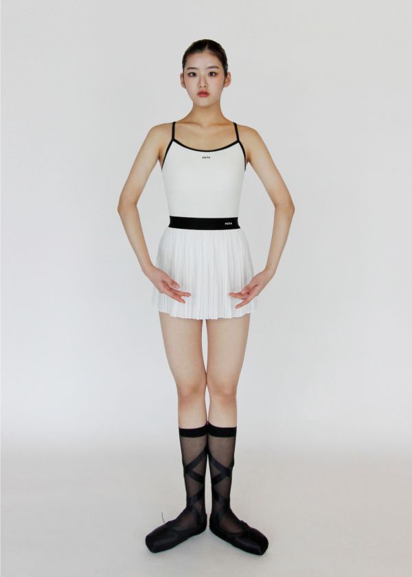 韓國POTA - 3 skirt舞裙 (Black & White) 