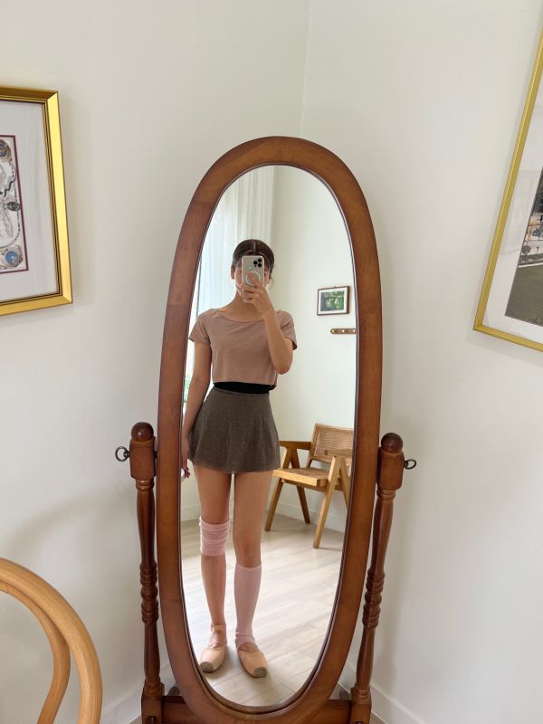 韓國Bonanza - Dacquoise短版上衣 (五色) 