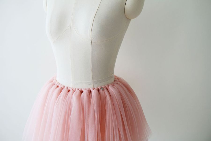 韓國Soulier Rouge - Anne Mini Tutu舞裙 (PINK) 