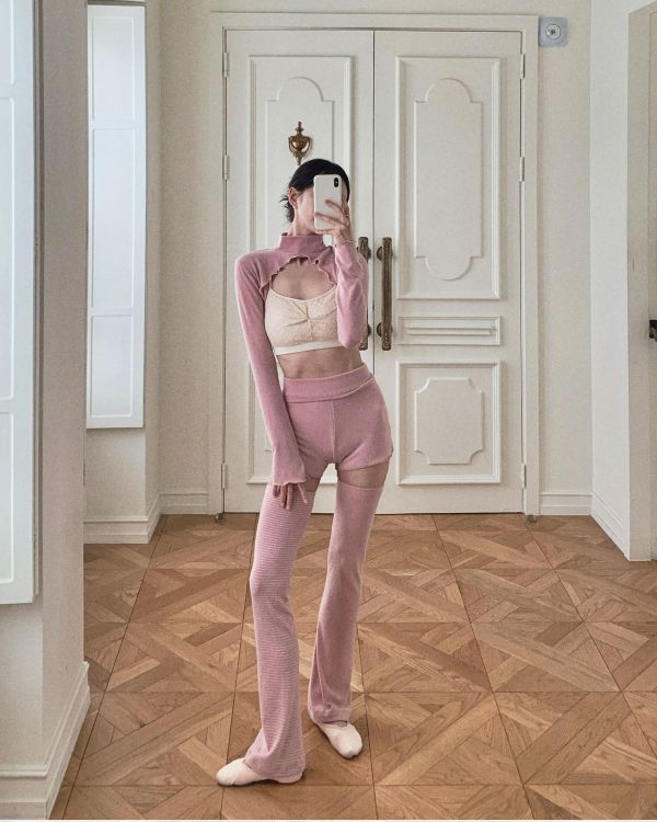 韓國Lenique - 舞蹈襪套 (兩色) 