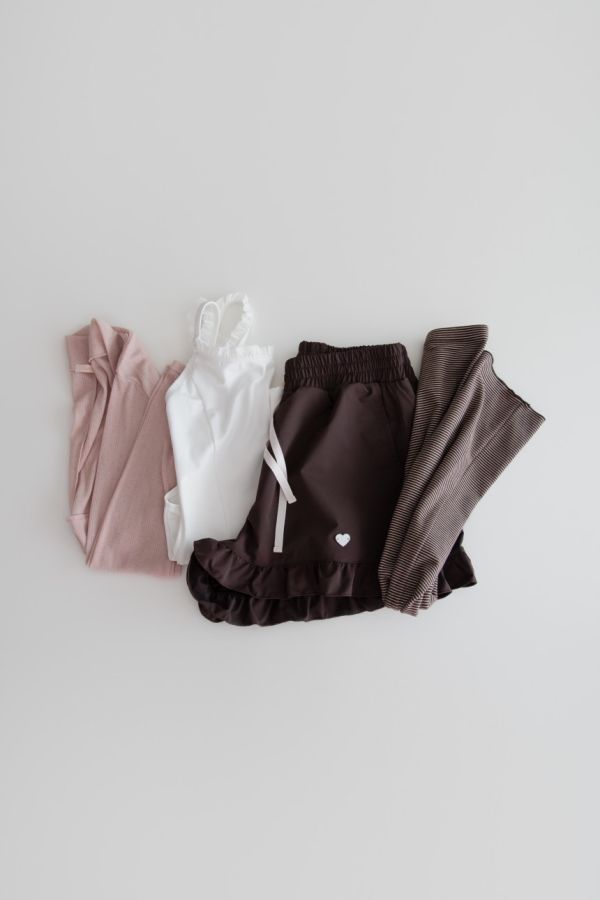 韓國LucyAlice - Air Frill短褲 (兩色) 