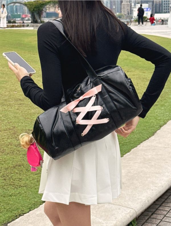 韓國Lenique - Duffel bag舞蹈包包 (Black) 