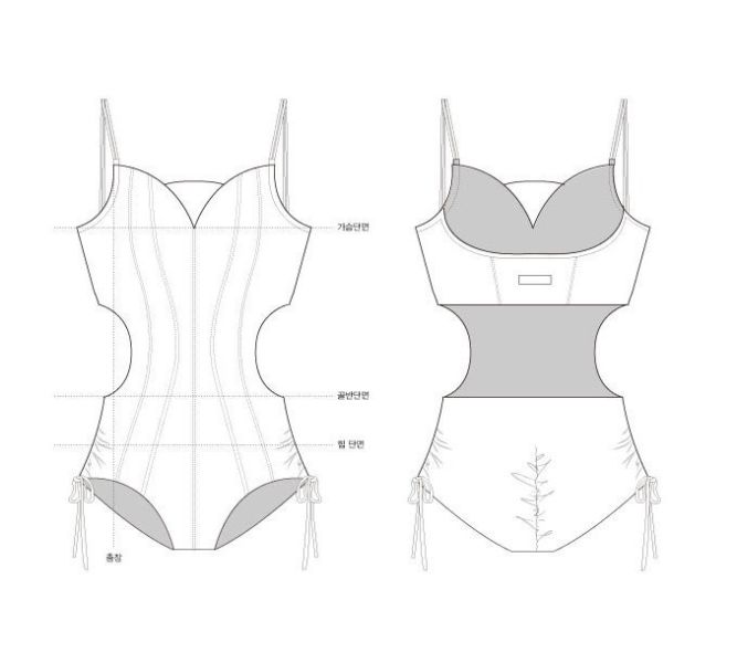 韓國Lenique - Etruah cut out dress鋼管舞衣 (SKY) 