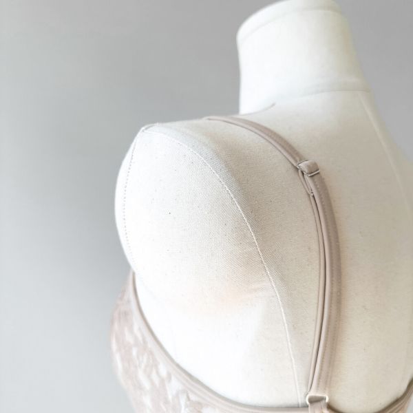 韓國yoora - Scarlett Fabric Nude舞衣 (肩帶可調) 