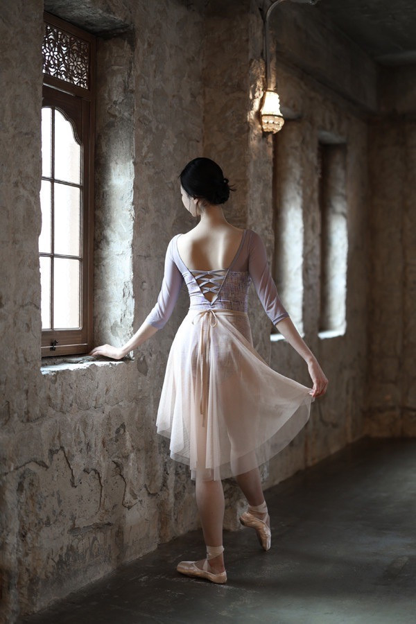 韓國iilaire - Antique Purple七分袖舞衣 