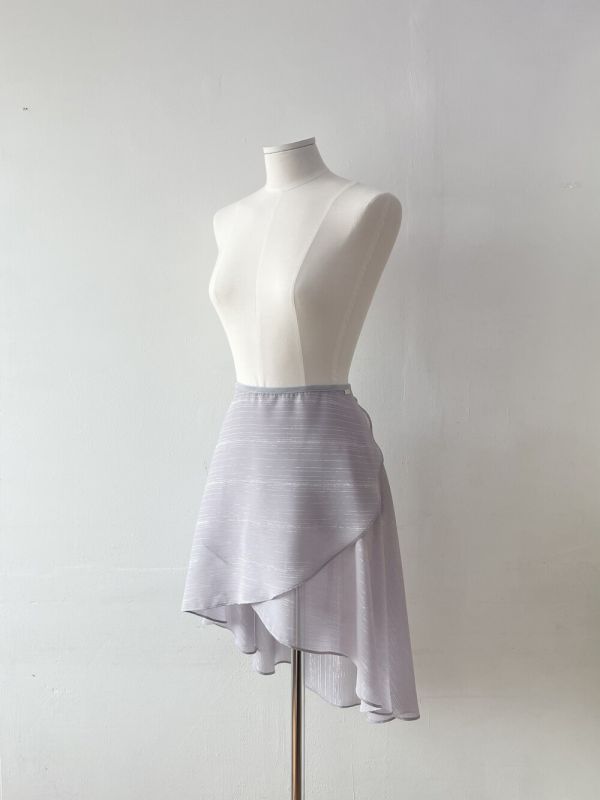 韓國Degage - Classic Midi中長版舞裙 (Purple Grey) 