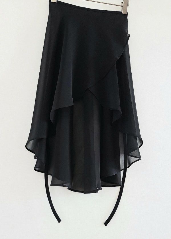 韓國Sissone - Black綁帶舞裙 