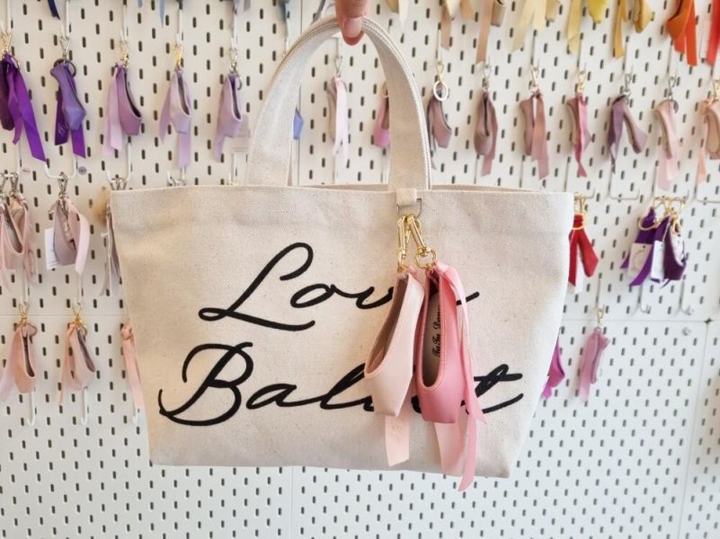 韓國Leh - LOVES BALLET帆布包包 