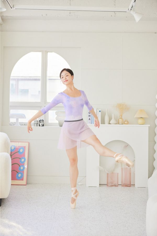 韓國Entrechat - Cloud Dream長袖舞衣 (Lavender) 