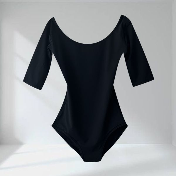 韓國Bonanza - Mary Jane五分袖舞衣 (黑色) 메리제인 