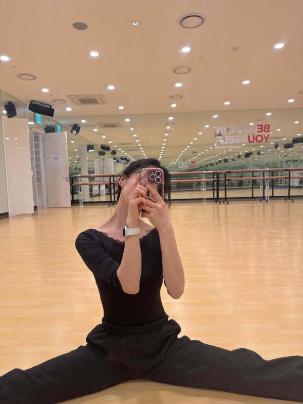 韓國Le Adagio - BalletSwan七分袖舞衣 