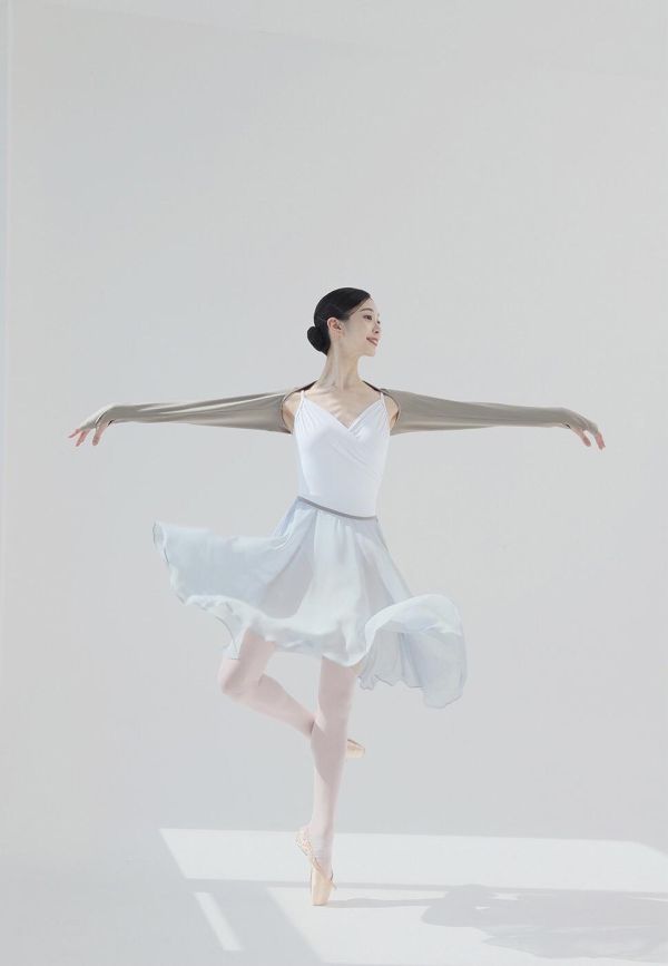 韓國messiah - 360 Degree Chiffon舞裙 (Ash Blue) 