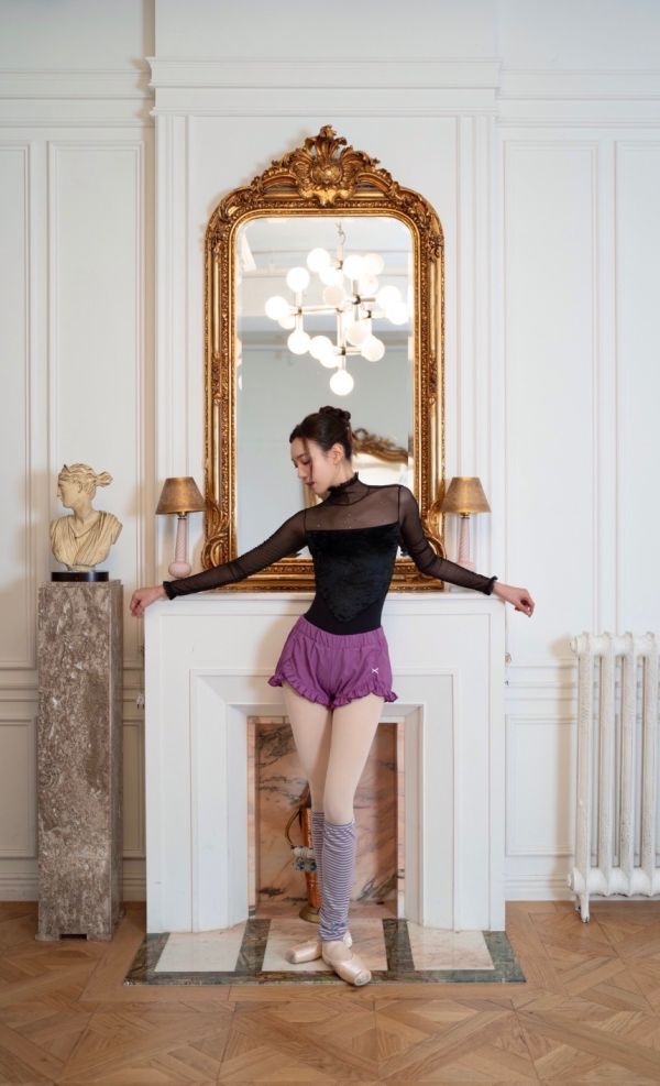 韓國Ode on tutu - Wednesday施華洛世奇水鑽長袖舞衣 