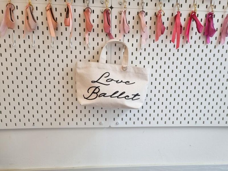 韓國Leh - LOVES BALLET帆布包包 