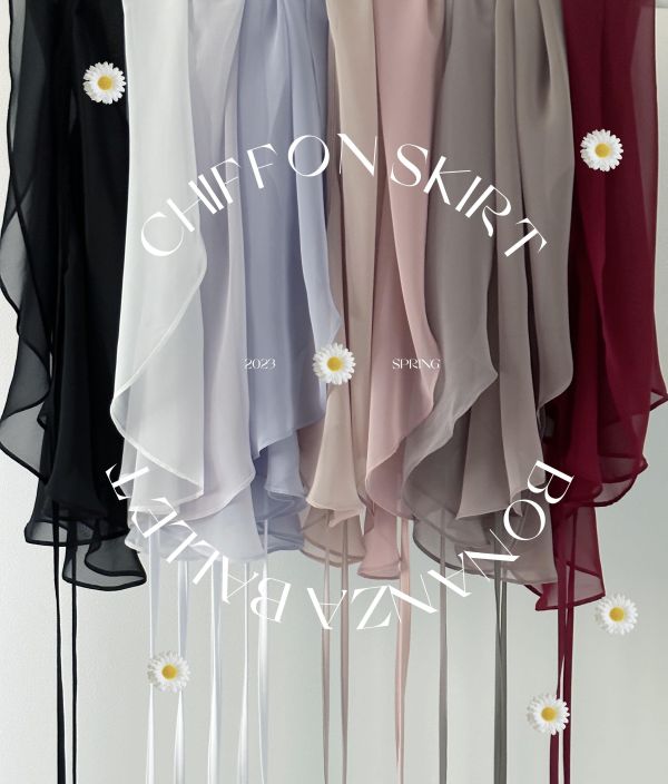 韓國Bonanza - Lavender雪紗舞裙 (라벤더) 