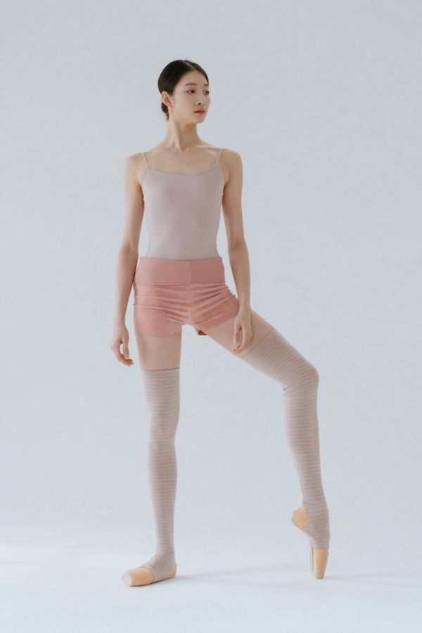 韓國Bonanza - Angora條紋襪套 (九色) 