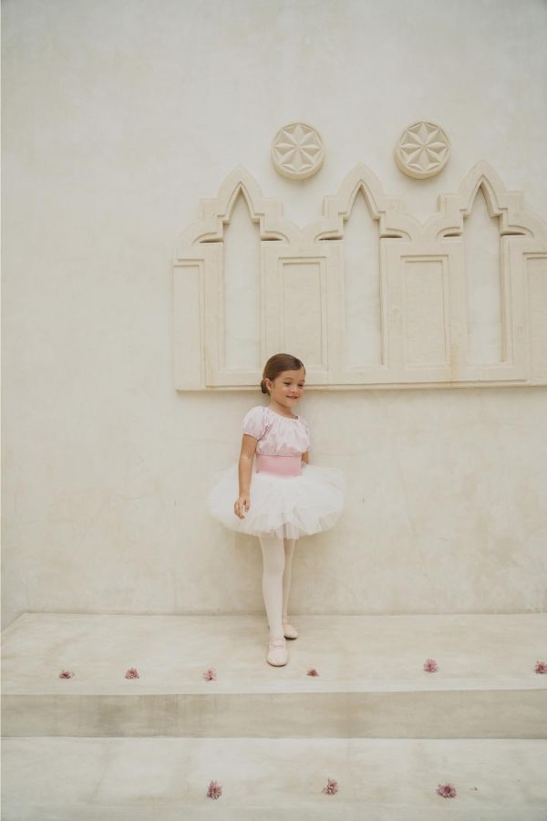 韓國 -  Puff Crop舞蹈上衣罩衫 (Pink) 