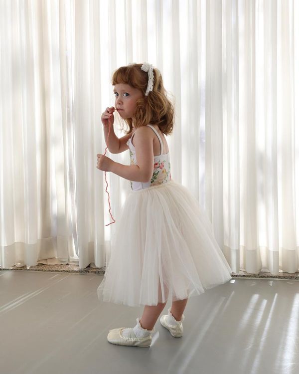 韓國LEVDANCE - LEVPETIT Charlotte FLORAL兒童款舞衣 (兩色) 