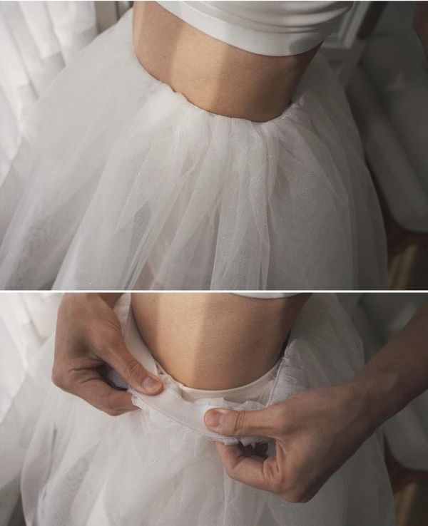 韓國Lenique - Poling tutu舞裙 (White) 