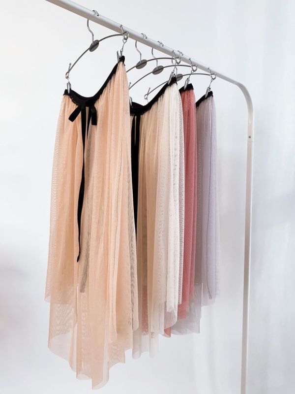 韓國BBP Roject - Edge Lace中長版舞裙 (四色) 