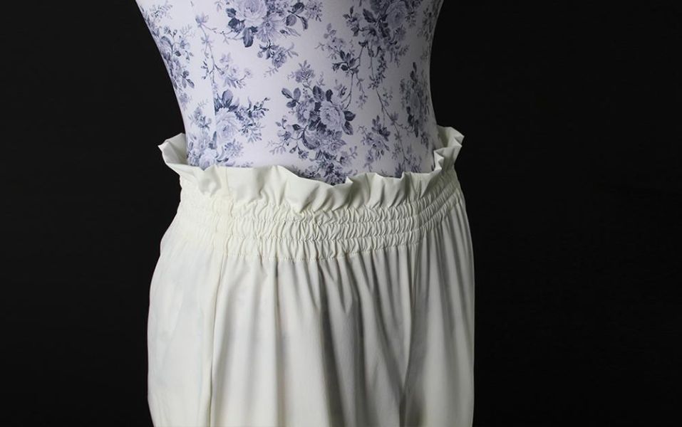 韓國LEVDANCE - Laura排汗長褲 (CREAM) 로라 웜업 팬츠 