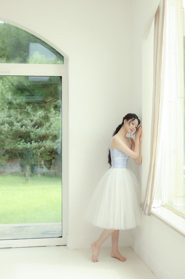 韓國iilaire - Antique Camisole吊帶舞衣 (SKY) 