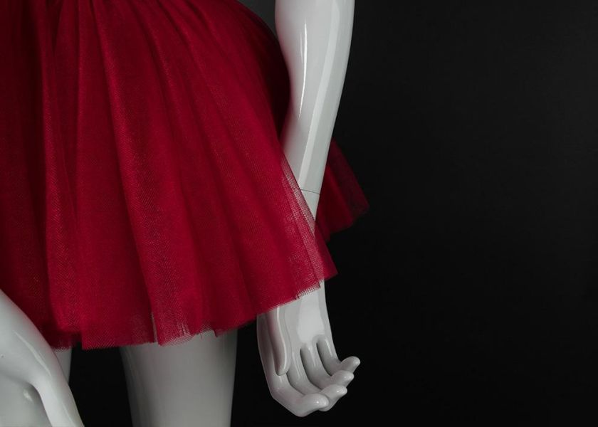 韓國LEVDANCE - 訂製款 Charmant Petit tutu (FRENCH RED) 