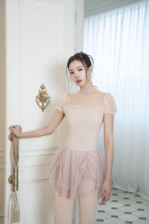 韓國Ode on tutu - Tulle短版舞裙 (Mauve) 