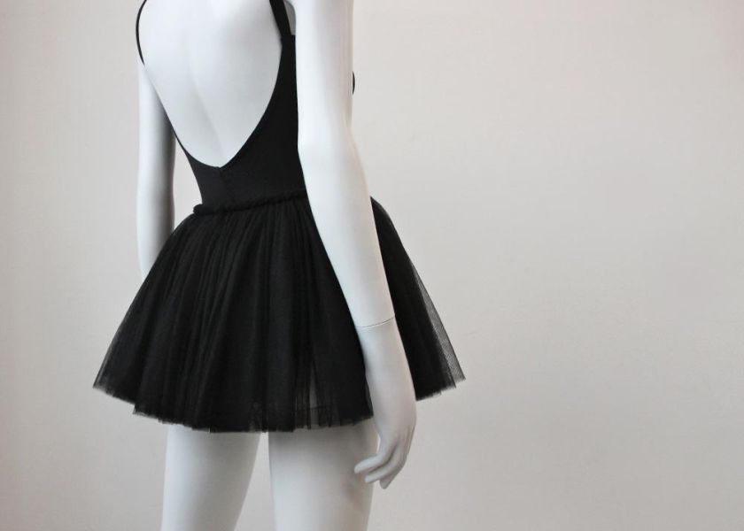 韓國LEVDANCE - 訂製款 Charmant Petit tutu (BLACK) 