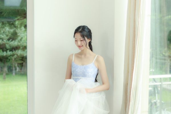 韓國iilaire - Antique Camisole吊帶舞衣 (SKY) 