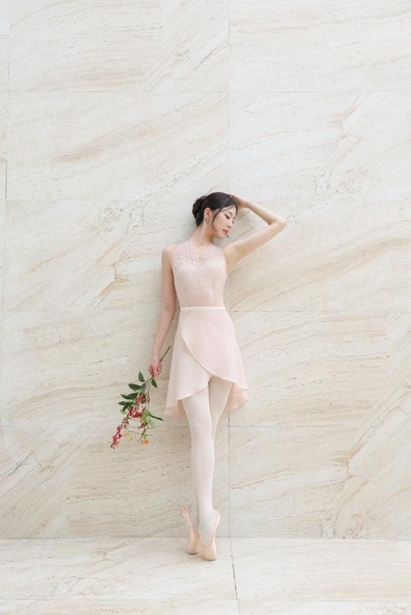 韓國iilaire -  Vianne Sage Nude Pink舞衣 