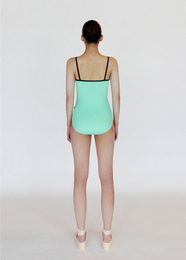 韓國POTA - 2 leotard吊帶舞衣 (Melon) 