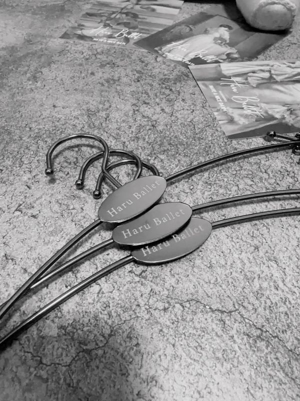 HARU芭蕾品牌訂製 - 舞衣專用衣架 (一組三個) 