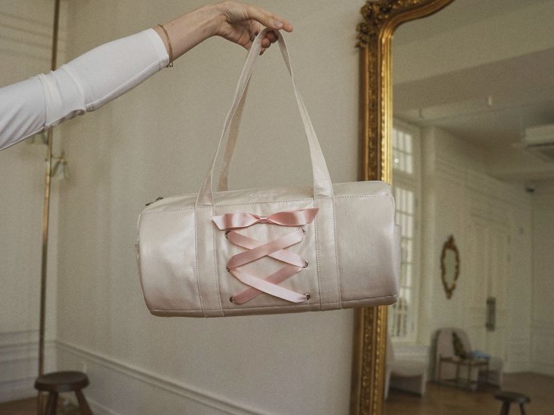 韓國Lenique - Duffel bag舞蹈包包 (Cream) 