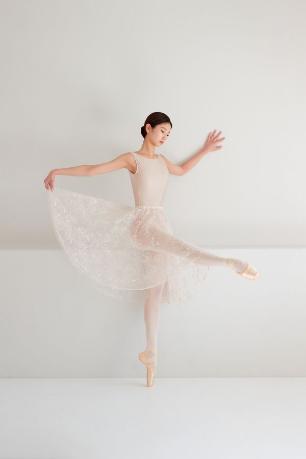 韓國degage - Back Ribbon蝴蝶結舞衣 (Golden beige) 