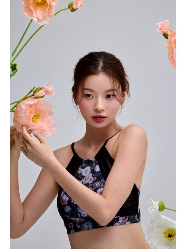 韓國Leanomse - Grida鋼管上衣+短褲 (Black) 그리다 