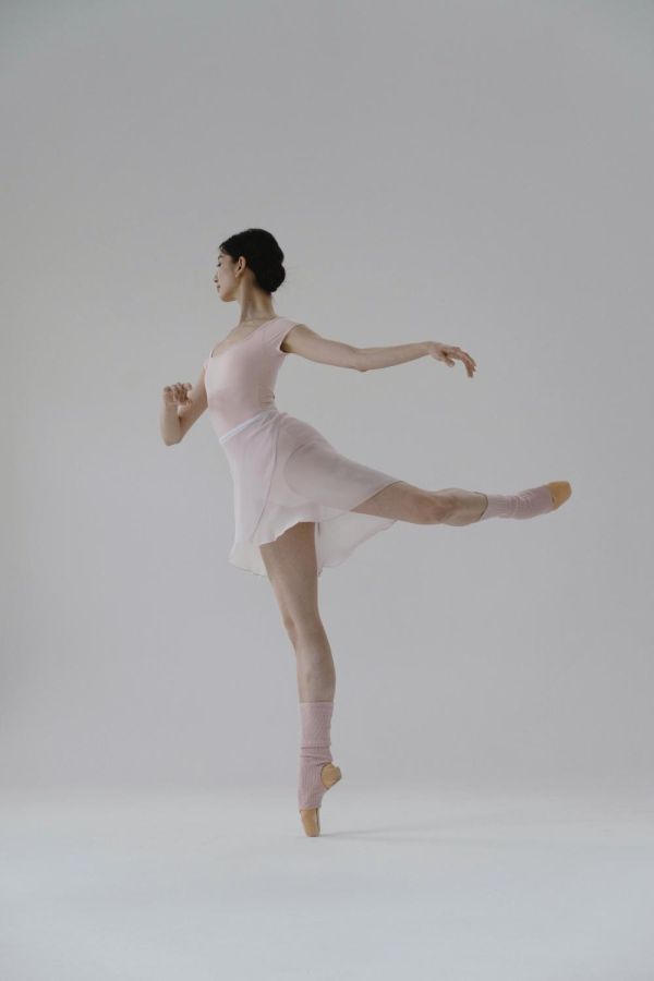 韓國Bonanza - Ash Pink雪紗舞裙 (애쉬핑크) 