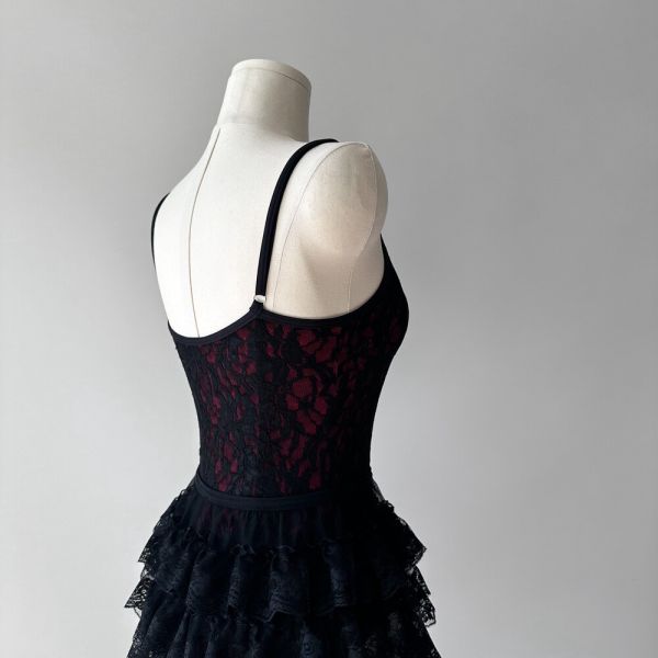 韓國yoora - Scarlett Wine舞衣 (肩帶可調) 