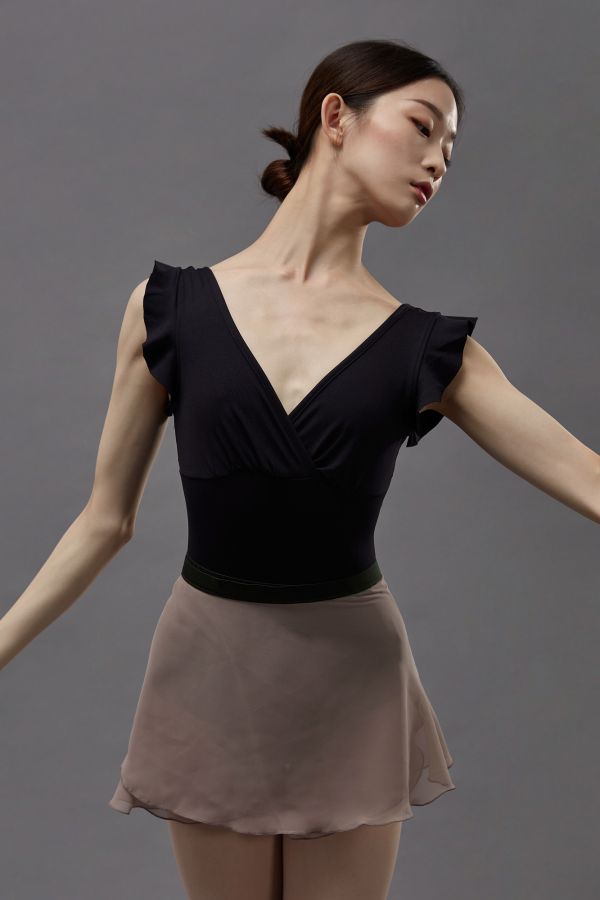 韓國Ballessimo - Cappuccino寬綁帶舞裙 (카푸치노) 