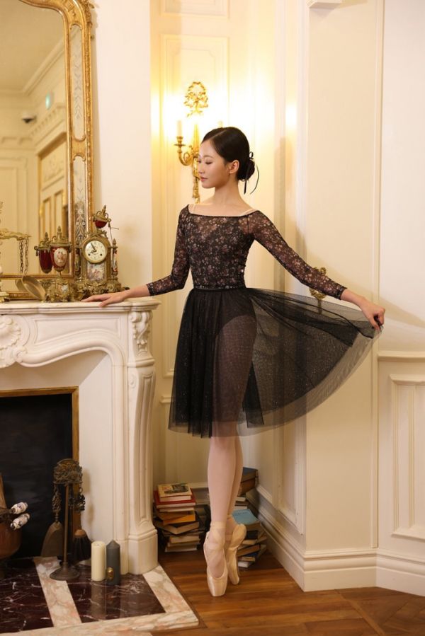 韓國iilaire - Laura Pearl雙層長版舞裙 