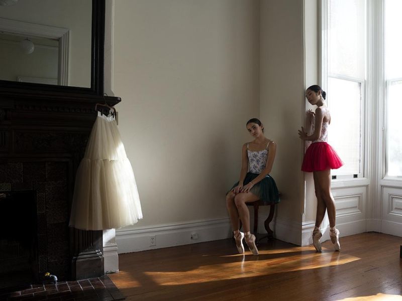 韓國LEVDANCE - 訂製款 Charmant Petit tutu (ROYAL GREEN) 